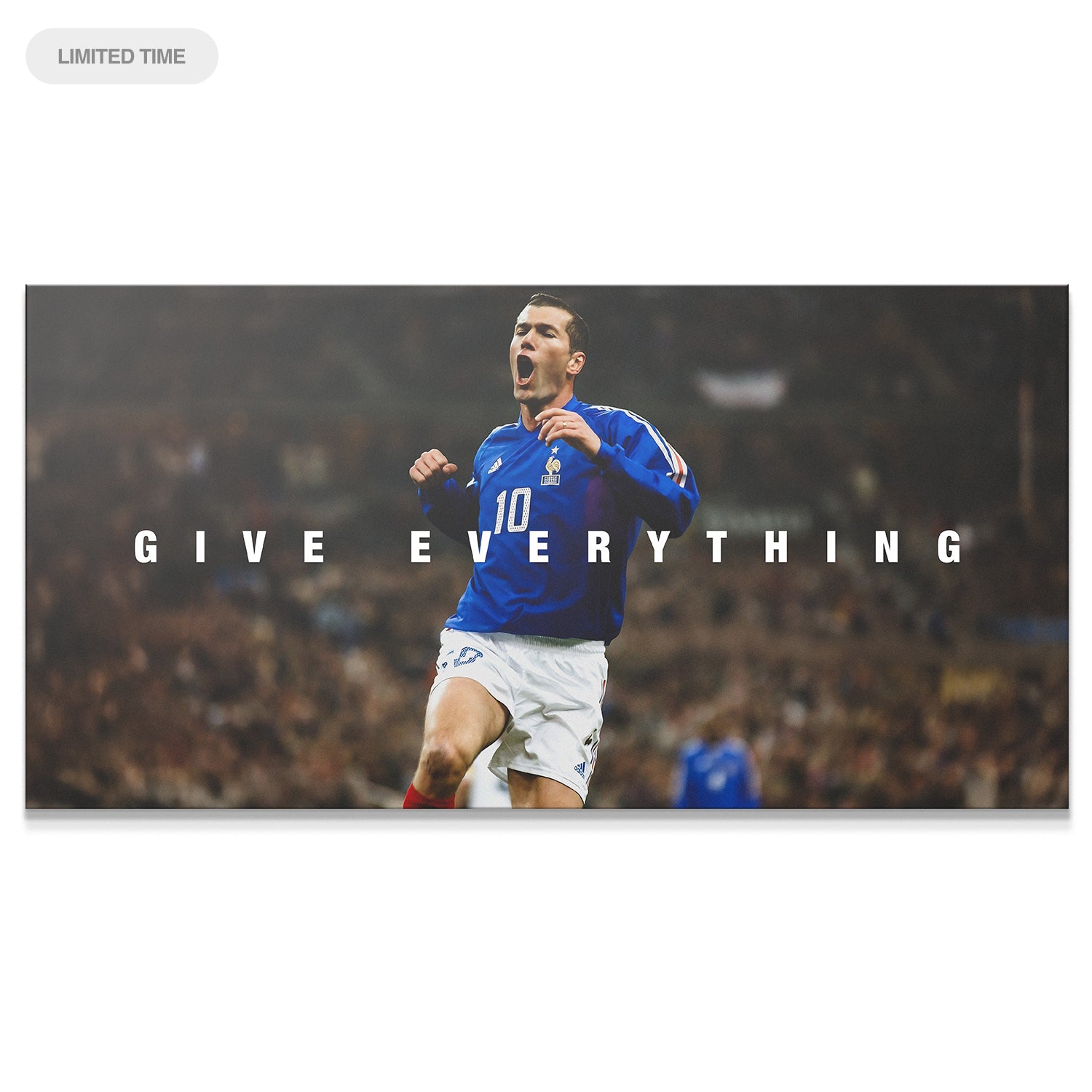 Zinedine Zidane - Give Everything - IKONICK - Zinedine Zidane