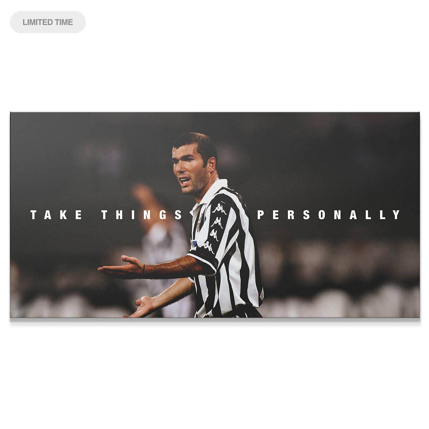 Zinedine Zidane - Take Things Personally - IKONICK - Zinedine Zidane