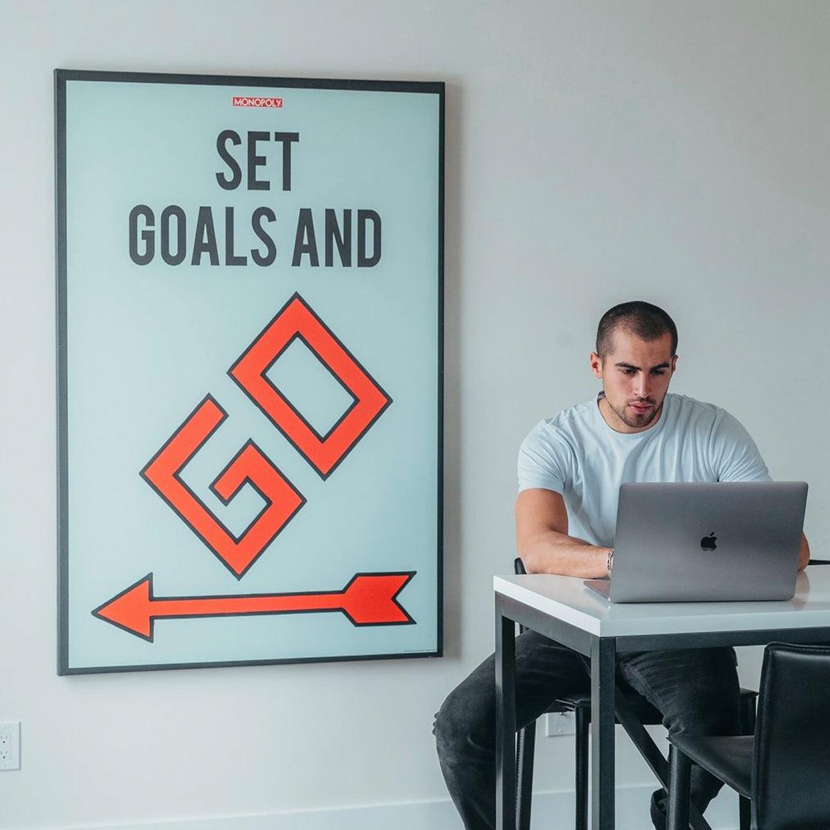 Monopoly - Set Goals And Go - IKONICK - Monopoly