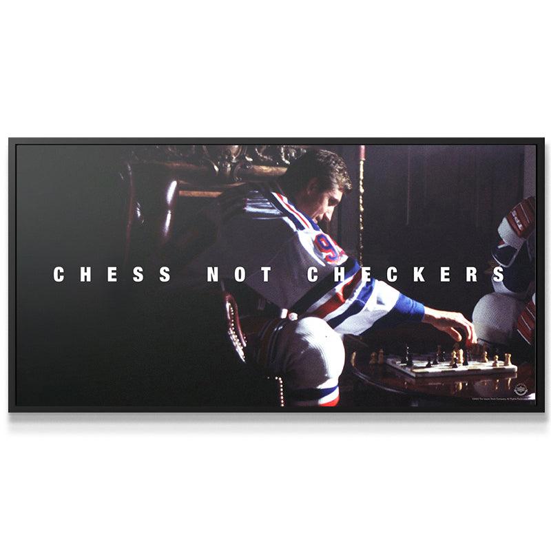 Wayne Gretzky - Chess Not Checkers - IKONICK - Wayne Gretzky