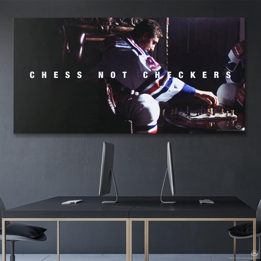 Wayne Gretzky - Chess Not Checkers - IKONICK - Wayne Gretzky