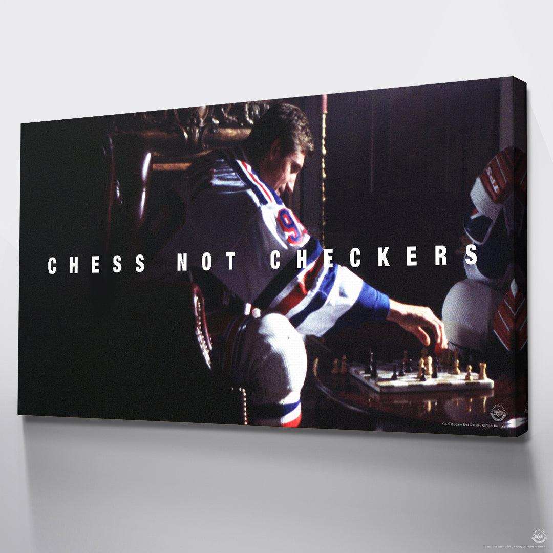Wayne Gretzky - Chess Not Checkers - IKONICK - Wayne Gretzky