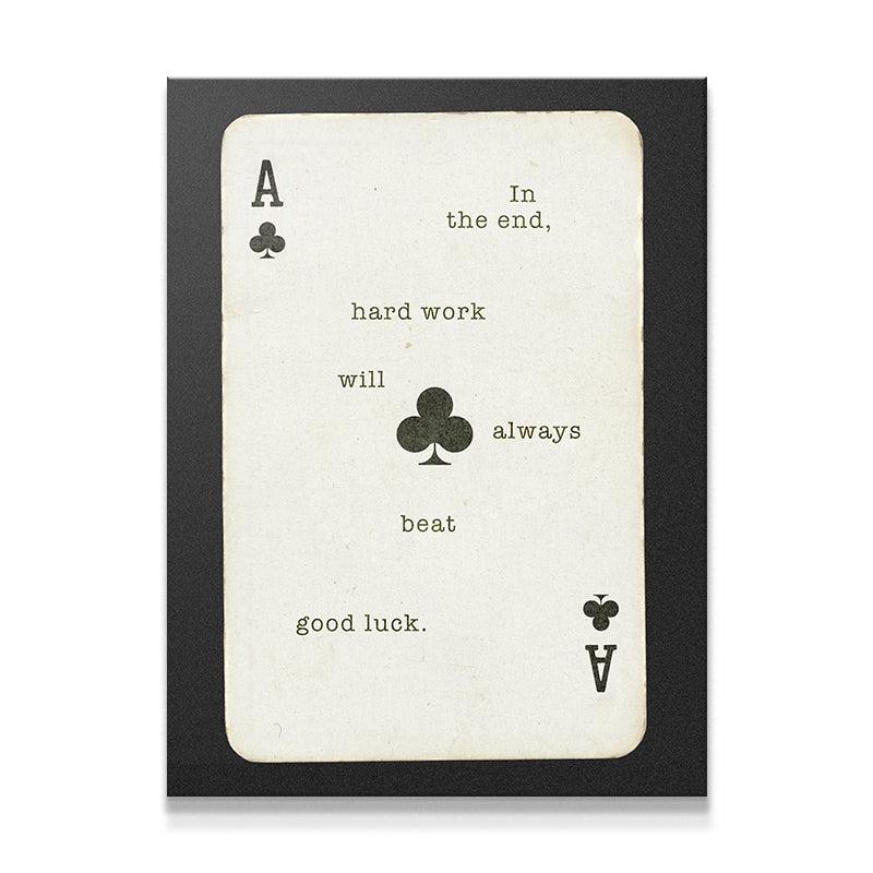 Hard Work Beats Good Luck - IKONICK - IKONICK Original