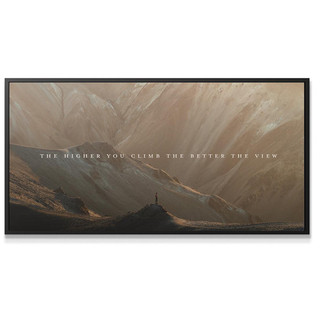 Higher You Climb - IKONICK - shortstache™︎