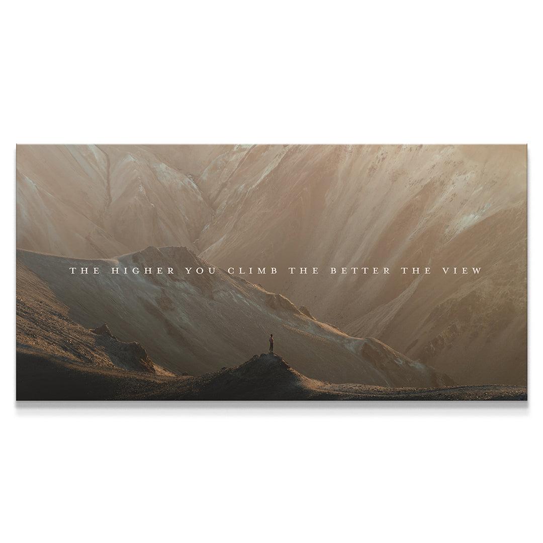 Higher You Climb - IKONICK - shortstache™︎