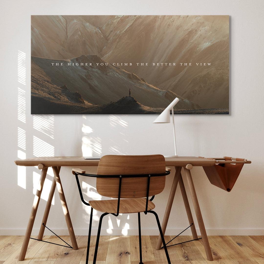 Higher You Climb - IKONICK - shortstache™︎