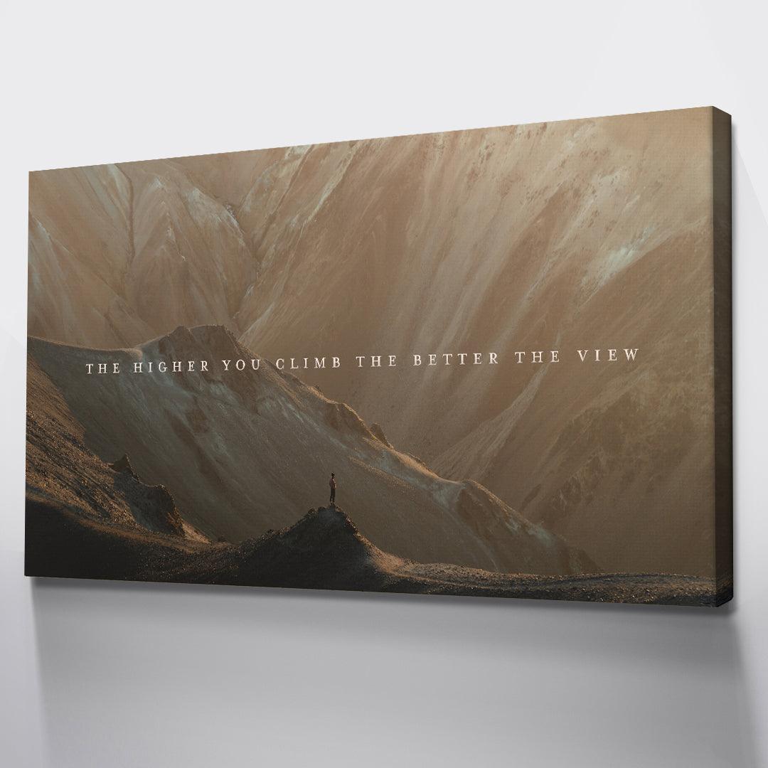 Higher You Climb - IKONICK - shortstache™︎