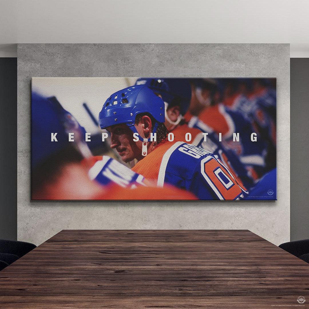 Wayne Gretzky - Keep Shooting - IKONICK - Wayne Gretzky