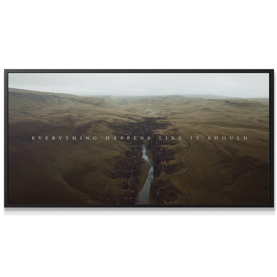 Everything Happens Like It Should - IKONICK - shortstache™︎