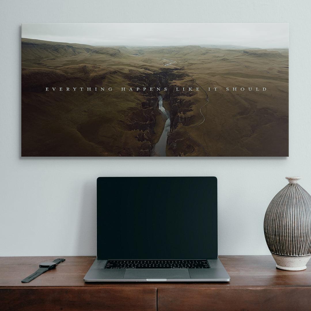 Everything Happens Like It Should - IKONICK - shortstache™︎