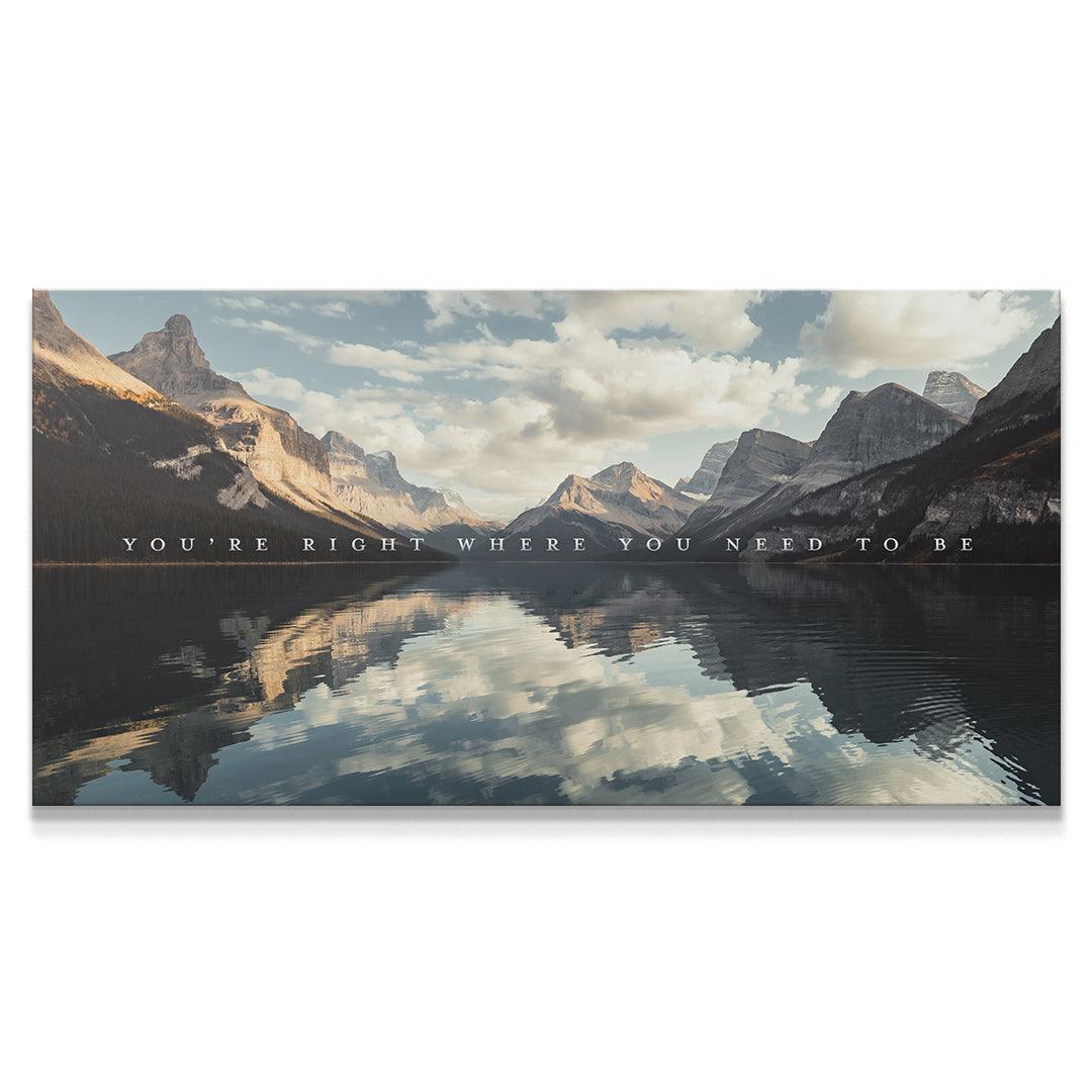 You're Right Where You Need To Be - IKONICK - shortstache™︎