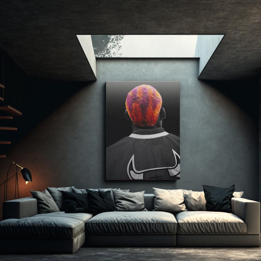 Dennis Rodman - Tie Dye - IKONICK - NBA Legends